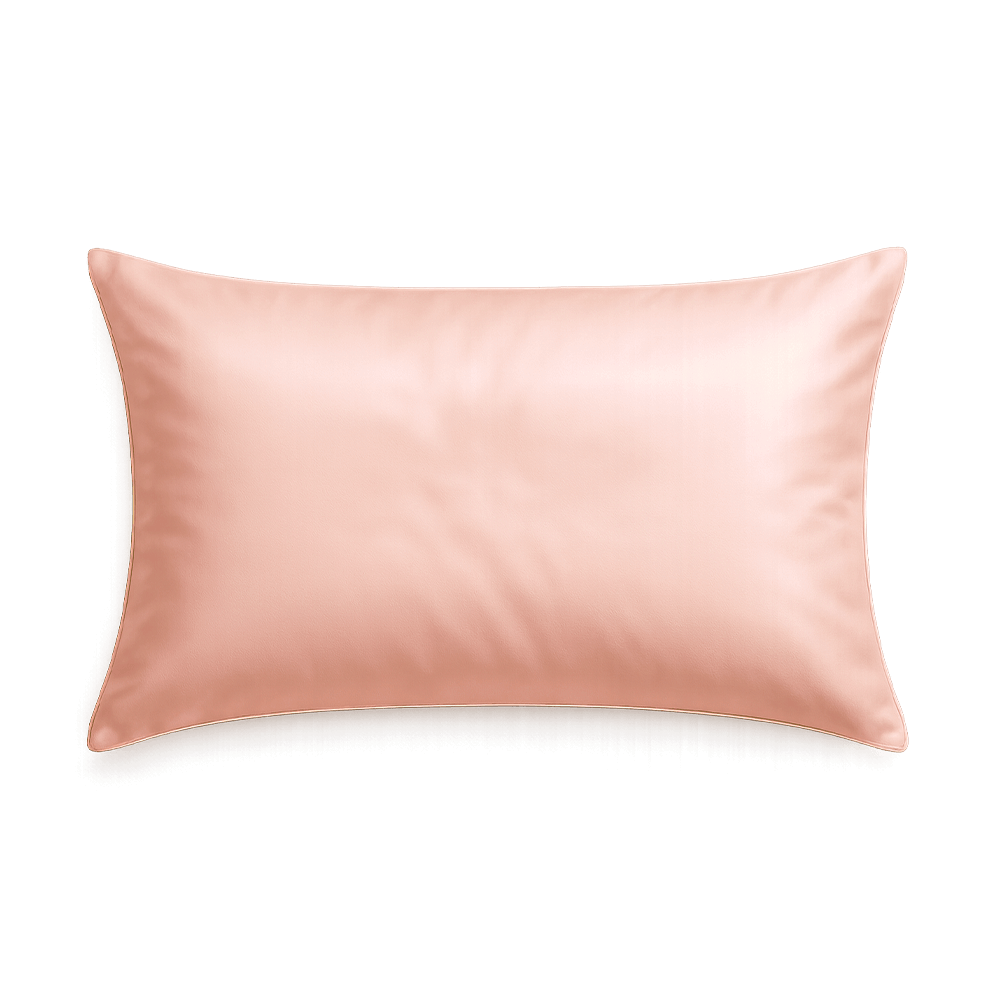 ปลอกหมอนหนุน SAIYASIRI รุ่น SIGNATURE ขนาด QUEEN SIZE 20X30  นิ้ว สี PEACHY PEARL